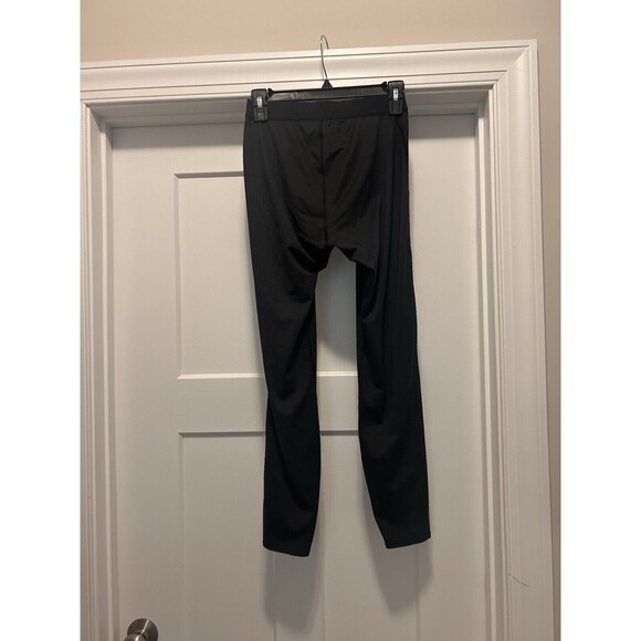 REI Mens Black Lightweight Base Layer Bottoms Ankle Pants Hike Camp Size Small - Picture 5 of 5